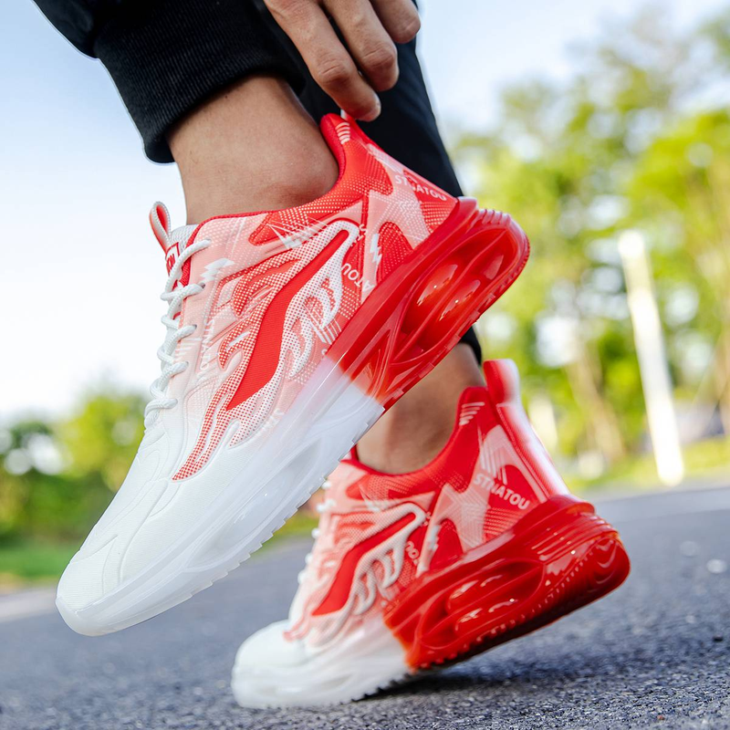 Sommer atmungsaktive herren schuhe neue sport freizeit laufschuhe jugendliche erhöhen air kissen schock papa schuhe_voghion.com
