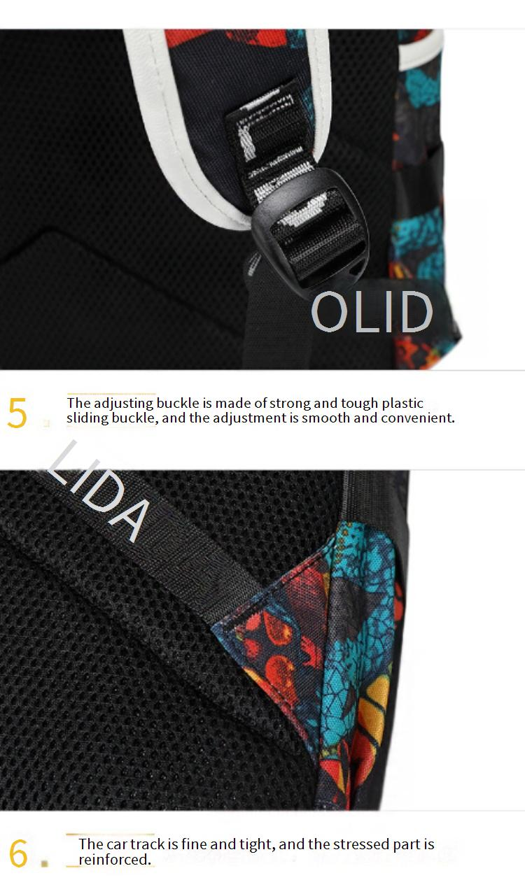 Borse da donna Zaino di grande capacità per uomo Stile Impermeabile Nuovo semplice Zaino per studenti Zaino per computer con trasferimento termico per uomo_voghion.com