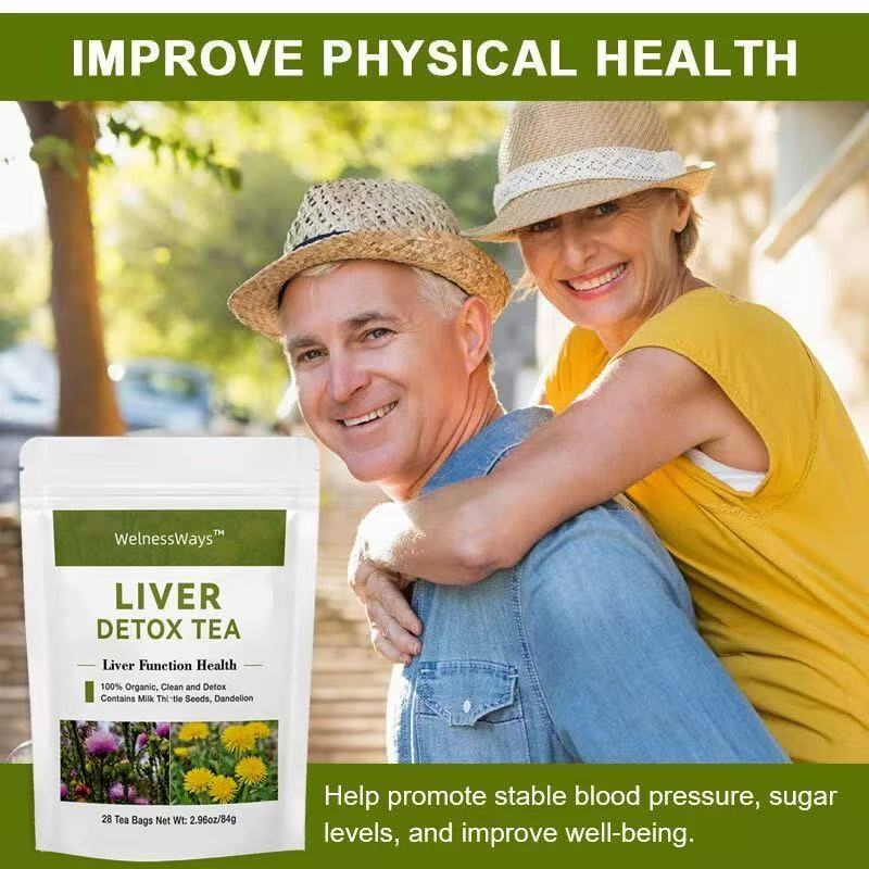 Tè biologico per purificare il fegato e disintossicare l'intestino_voghion.com