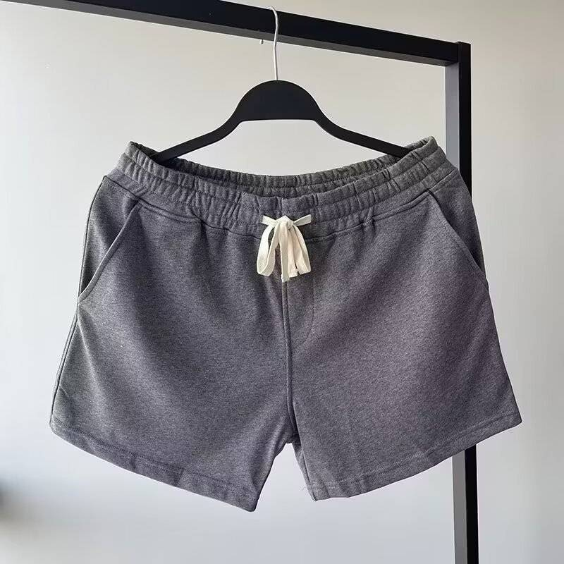 Pantalones cortos de running para hombre, ligeros, de secado rápido, con bolsillos, para gimnasio, informales, deportivos, de verano, holgados y transpirables._voghion.com