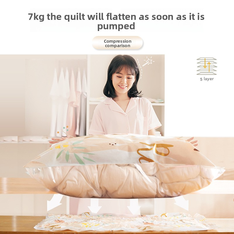 Premium Vacuum Storage Bags - 18-Size Space Saving Compression Bags For Clothes, Blankets & Travel (Multiple Colors & Styles)_voghion.com