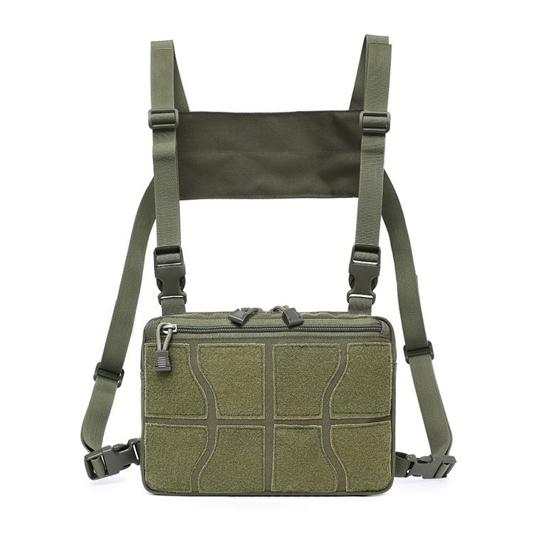 Outdoor Casual Sports Quick Release Pack Hiking Running Portable Functional Tactical Training Chest Bag_voghion.com