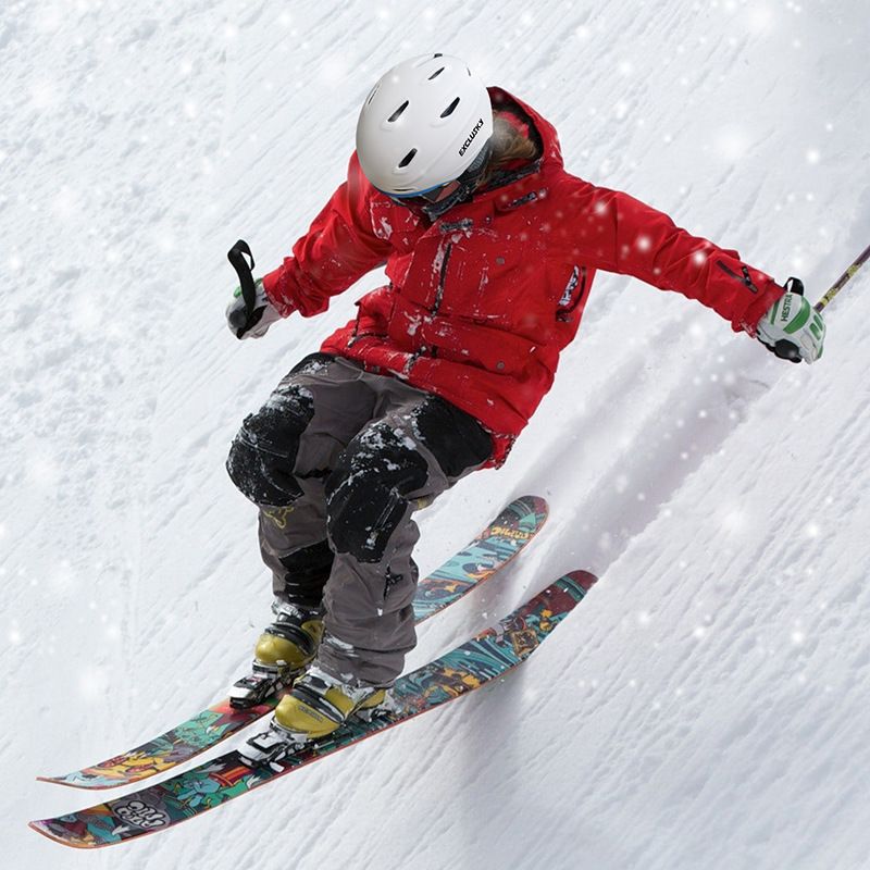 Kayak kaskları Kar sporları havalandırmalı hafif kayak kaskları Hem erkekler hem de kadınlar için snowboard kaskları_voghion.com