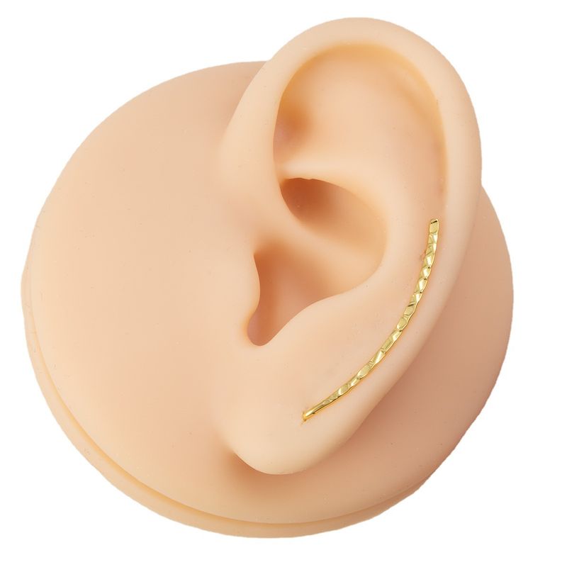 Simple Fashion Handmade U-Shaped Women's Ear Clip Minimalist Arc Earrings_voghion.com