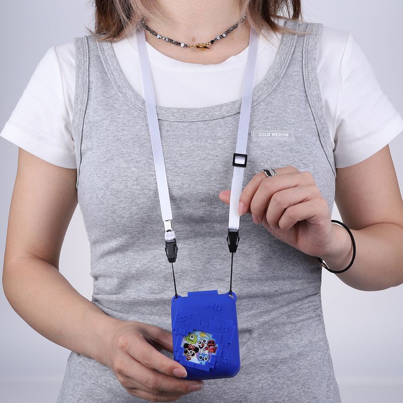 Silicone Cover Anti-Drop Holder Skin Protective Digital Pet Case For Bitzee's Virtual Electronic Pets_voghion.com