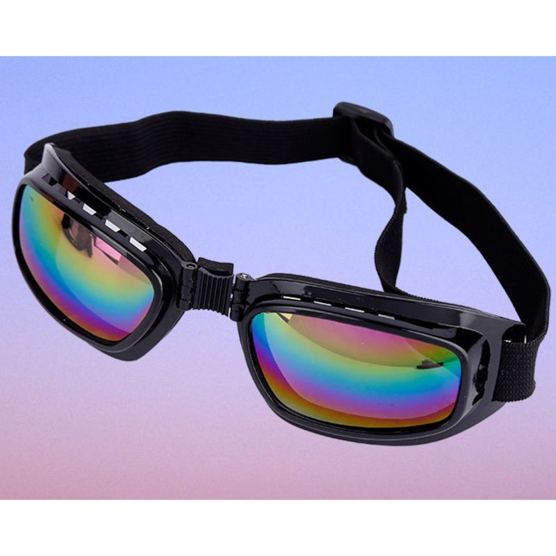 Self-produced Protective Foldable Foam Sandproof Glasses Outdoor UV Protection Ski Goggles_voghion.com