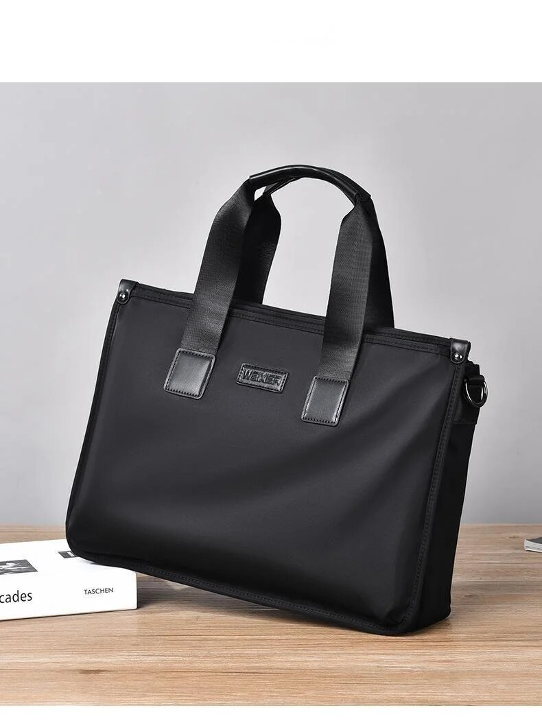 Nuova borsa portatile da uomo per viaggi d'affari e per il tempo libero, borsa a tracolla con una spalla di grande capacità, borsa per computer portatile, borsa per file di informazioni per ufficio_voghion.com