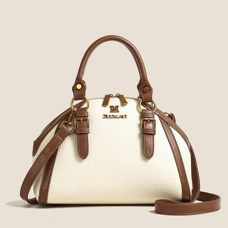 Ms ZUOKAYI's shell handbag, high-quality fashion shoulder bag, suitable for business PU leather handbags_voghion.com
