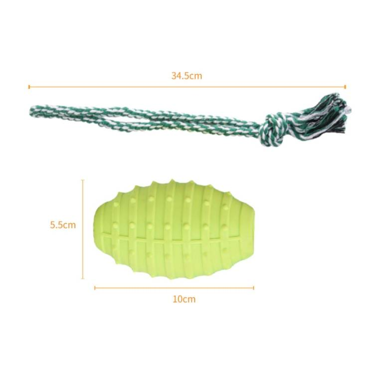 Dog Teething Toy Knot For Pet Bite Resistant Teeth Cleaning_voghion.com