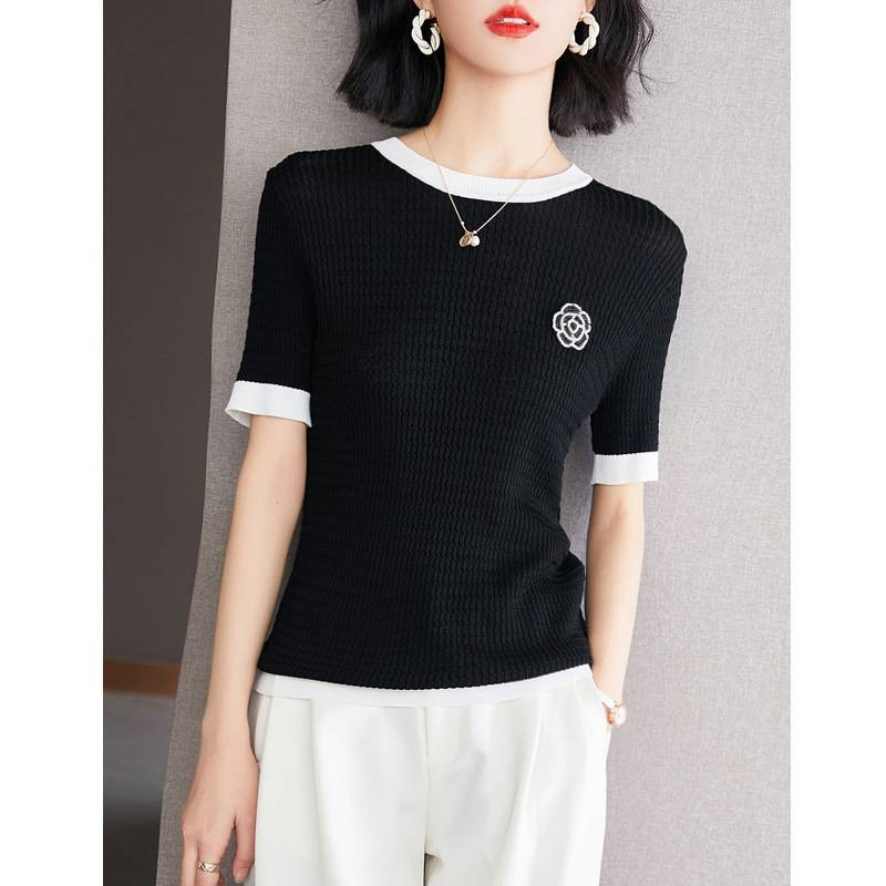 Hochwertiger Freizeit-Sportanzug für Damen, dünner Stil, modisch und modisch, altersreduzierende Hose mit weitem Bein, modisches zweiteiliges Set_voghion.com