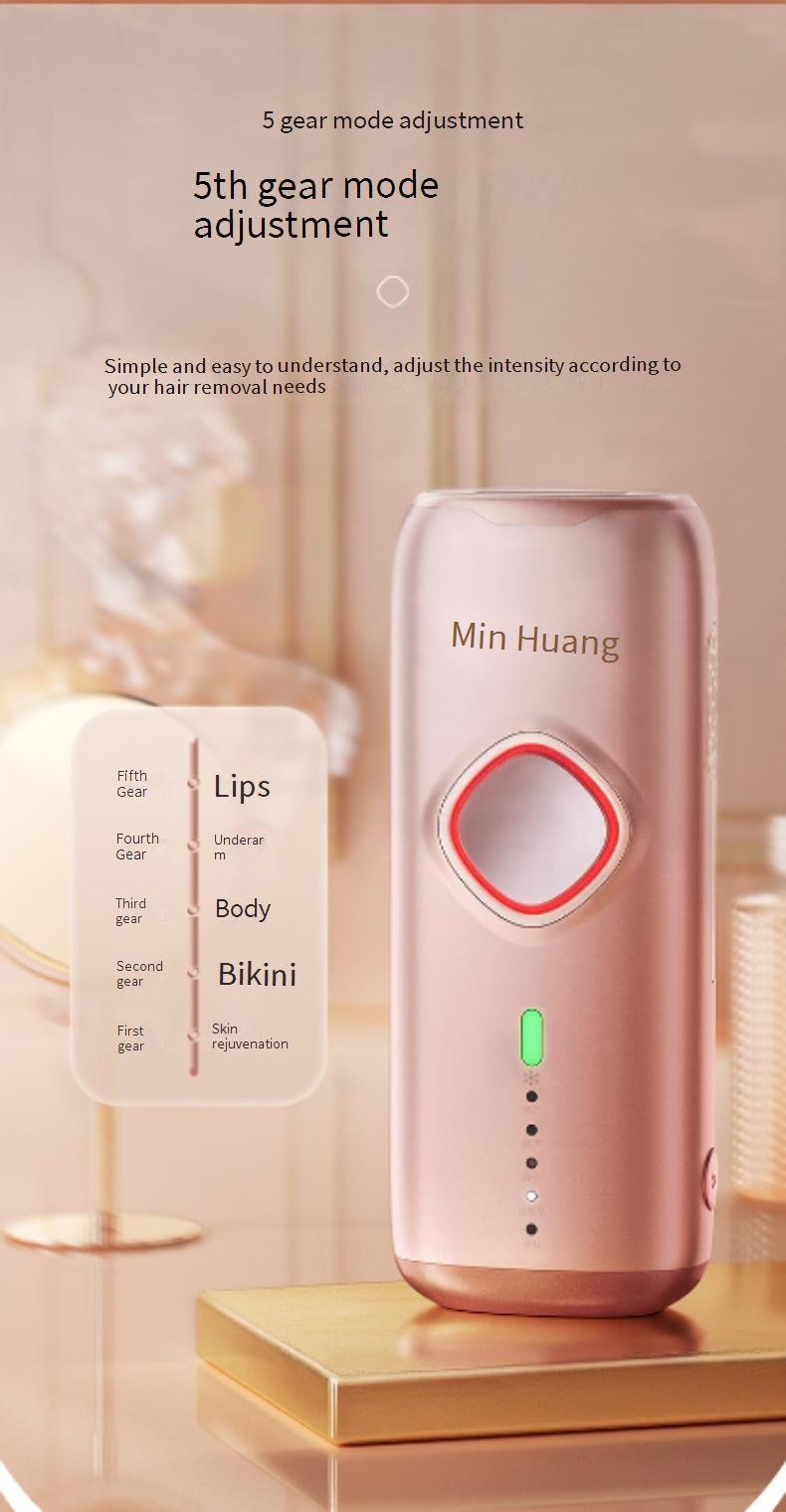 Epilierer, Gefrierpunkt-Haarentfernungsinstrument, Heim, private Achselhaare, Ganzkörper-Haarentfernung für Frauen und Männer_voghion.com