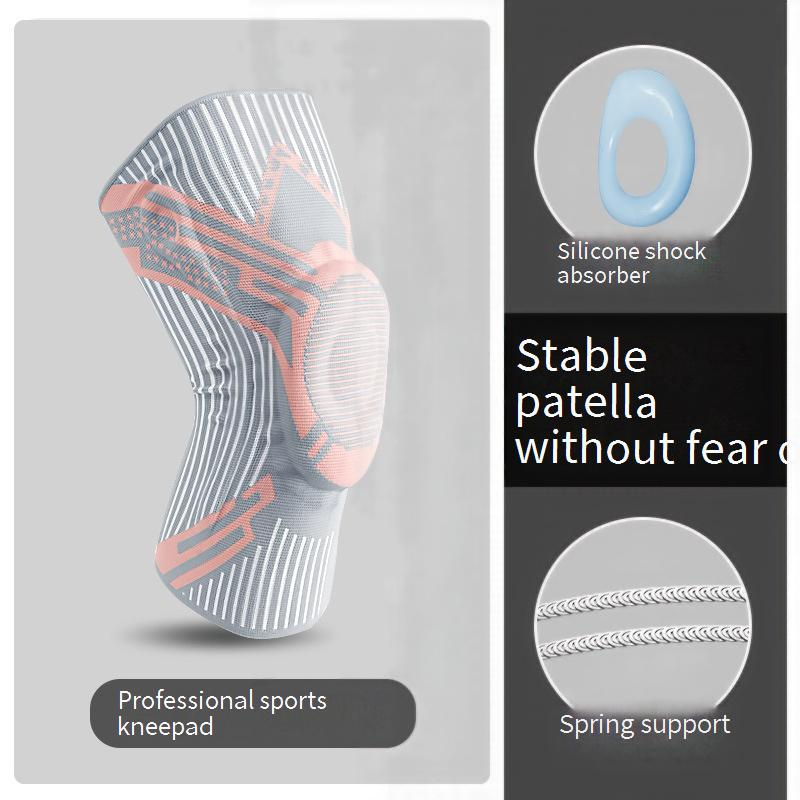 Women's Patella Knee Brace With Shock Absorption – Professional Support For Jump Rope, Running & High-Impact Sports_voghion.com