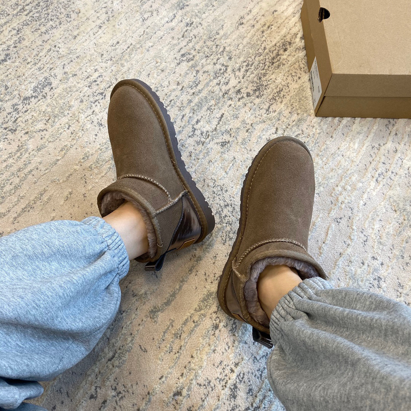 Botas clássicas ultramini plataforma masculinas e femininas, chinelos de neve de grife, chinelos de pele Tasman, camurça, lã, sem cadarço, inverno_voghion.com