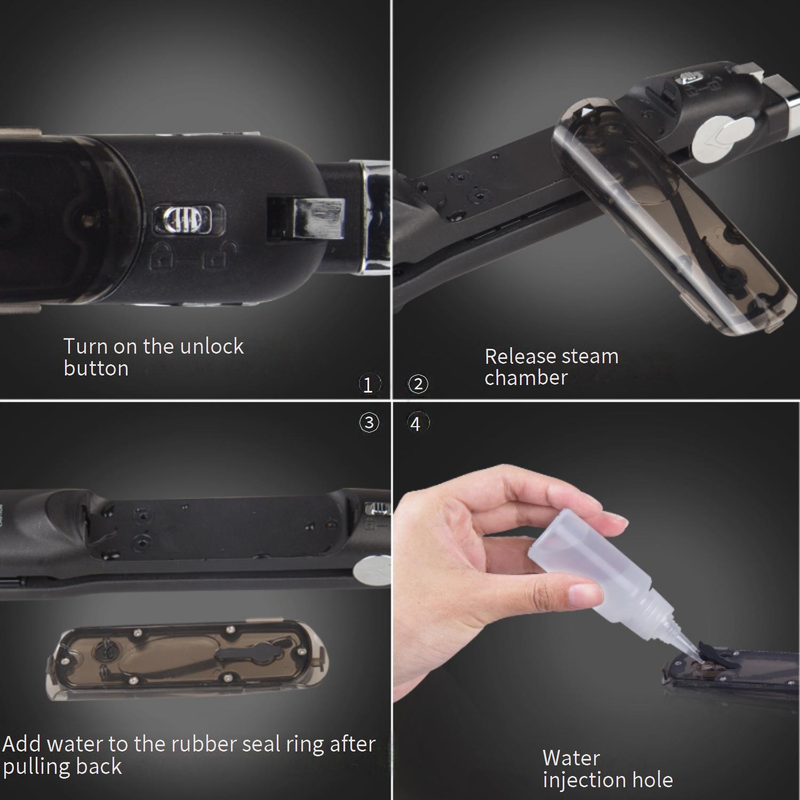 Professioneller Dampf-Haarglätter mit Keramikplatten – Styling-Tool in Salonqualität für glattes und krauses Haar zu Hause_voghion.com