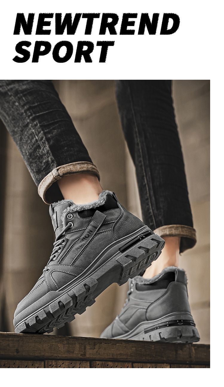 "2025. Autumn/Winter Warm Shoes, Men's Board Shoes, Sporty And Casual Men's Shoes._voghion.com
