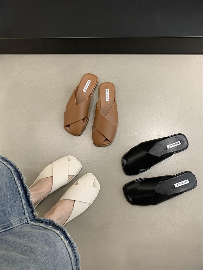 Pantofi de damă Half Dragged primăvara/vara 2024_voghion.com