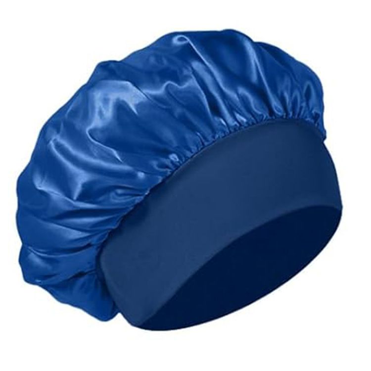 Schlafmütze aus elastischem Satin mit breiter Krempe für Männer und Frauen, für die Schönheitspflege und Haarpflege bei Chemotherapie_voghion.com