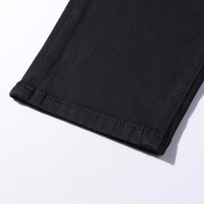 Ropa para hombres nuevos pantalones de mezclilla blancos con pechera pantalones largos ajustados para hombre station nuevos pantalones con pechera para hombre_voghion.com