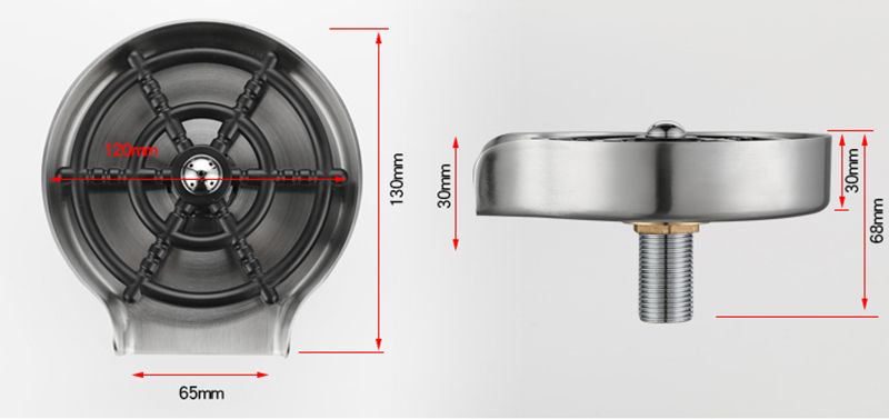 Rubinetto per lavatrice automatica, bar, risciacquatore per bicchieri, brocca per caffè, utensile per lavare tazze, accessori per lavello da cucina_voghion.com