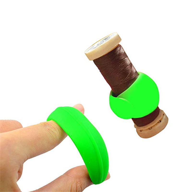 7Pcs/Set Bobbin Clips Silicone Round Bobbin Thread Clips Bobbin Thread Clips To Prevent Threads From Falling Out Coloured Sewing Tools_voghion.com