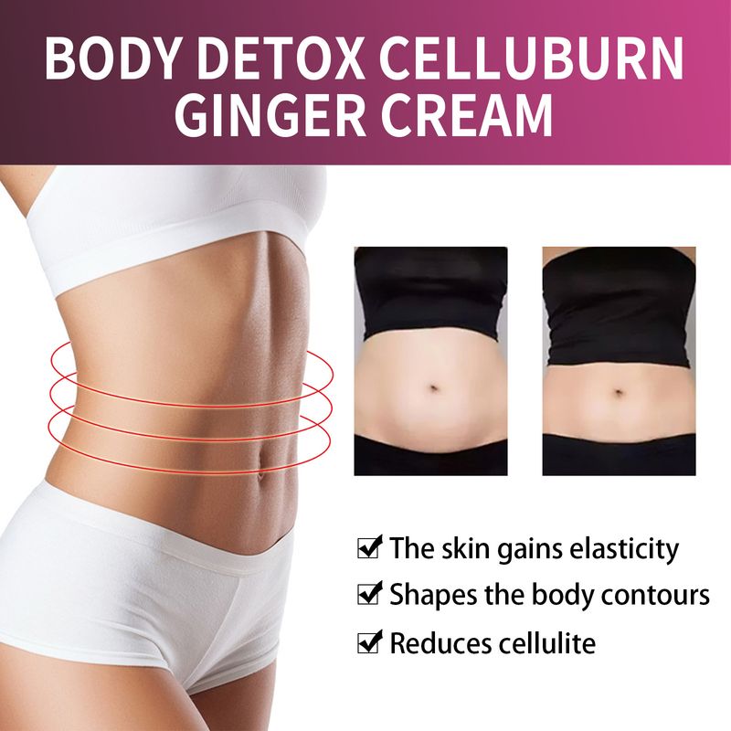 South Moon Ginger Body Big Belly en Dijen Vormende Verstevigende Afslankcrème_voghion.com