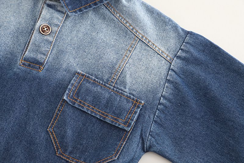Abbigliamento per bambini primavera e autunno 2025, edizione coreana, giacca da cowboy bianca spray, felpa con cappuccio, maniche lunghe, set da due pezzi_voghion.com