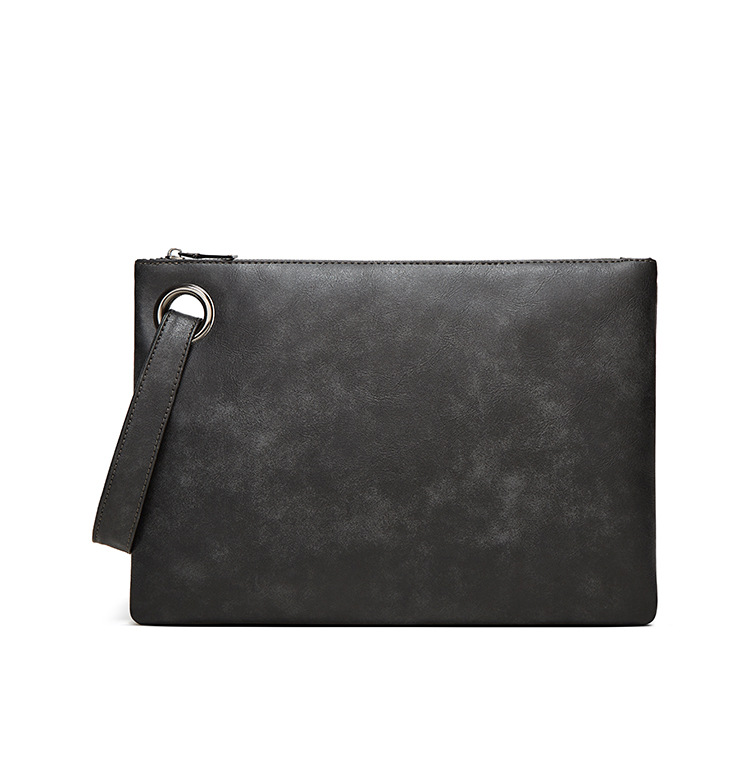 Men's Clutch Bag Wrist Bag Men's Handbag Fashionable Retro Large Capacity Clutch Bag Daily Light Business Commuting Mobile Phone Coin Purse_voghion.com
