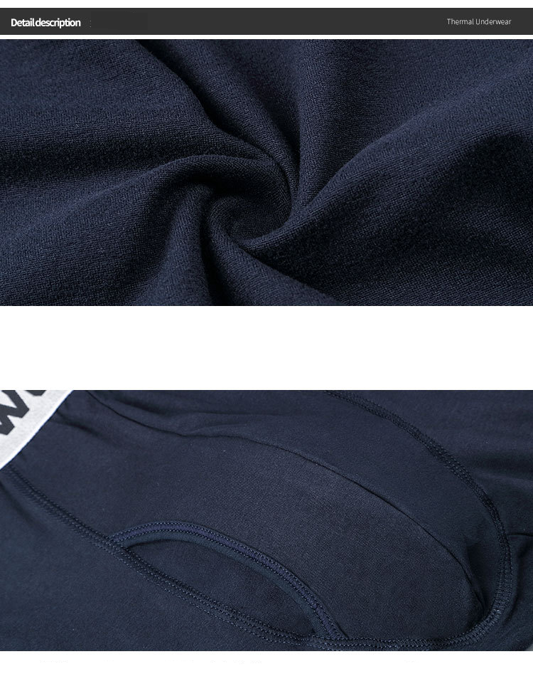 Underwear & Sleepwears Slim Fit Warm Long Men's Slim Fit Thermal Underwear - Modal Mid-Rise Ankle Cuff Base Layer Pants For Windproof & Cold Weather_voghion.com