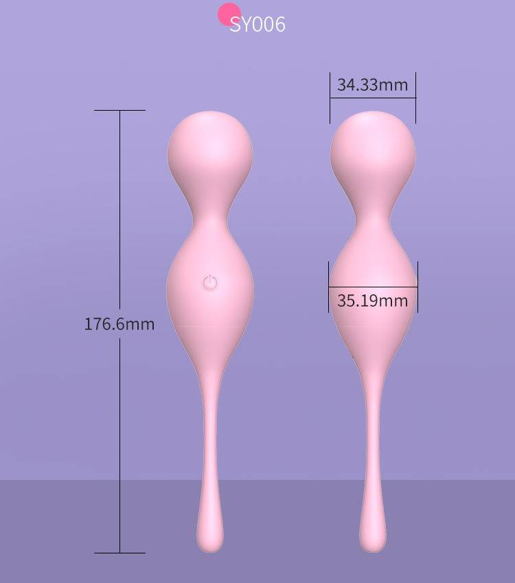 Weibliche Vaginalstraffungskugel Unsichtbarer tragbarer Vibrator Drahtlose Fernbedienung Flirt Masturbator Sexspielzeug für Erwachsene_voghion.com