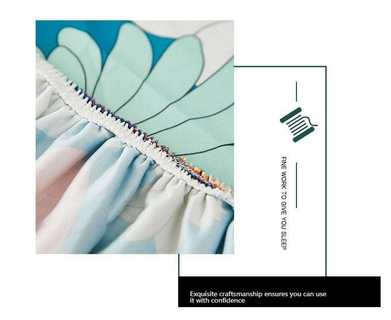 Housse de canapé élastique universelle antidérapante - Housse extensible pour canapés sectionnels, motifs floraux et unis, installation facile_voghion.com