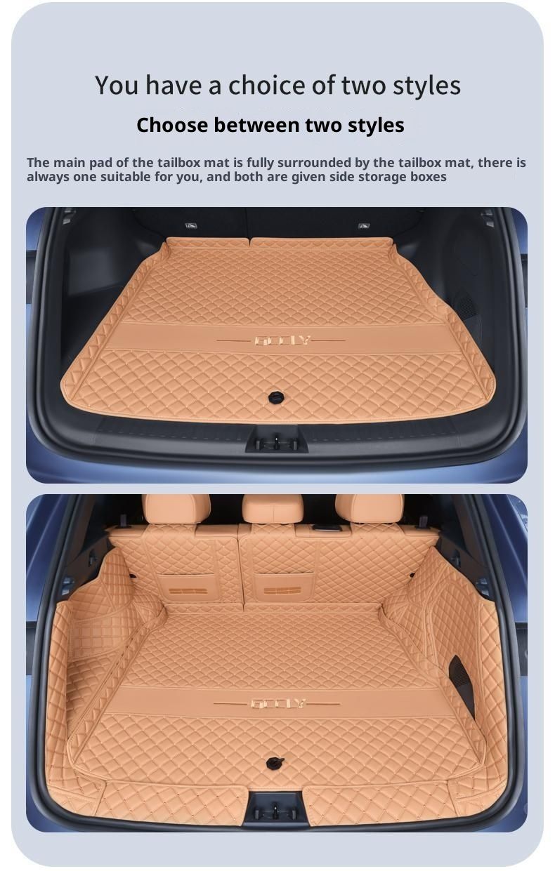 Xiaodeng Xiaodeng appositamente progettato per Galaxy 7 Tappetino per bagagliaio Full Surround 25 Modelli Geely Starship 7emi Accessori per auto Modifica_voghion.com