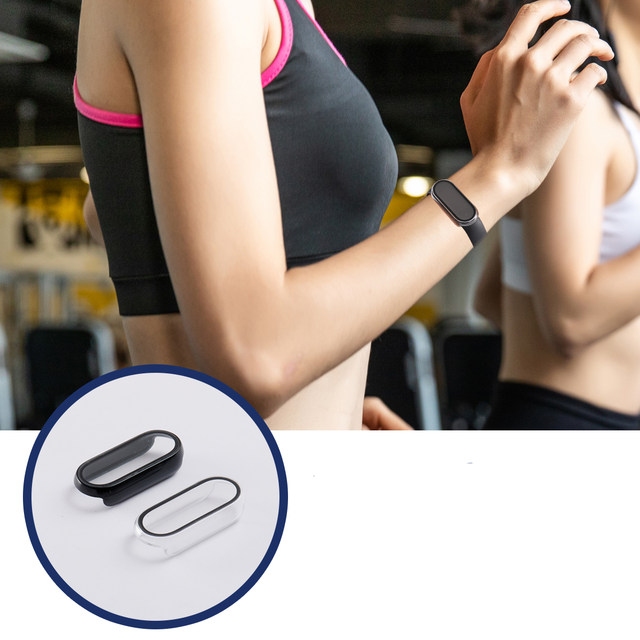 Kotelon suojus+lasi Xiaomi Mi Band 7 6 lisävarusteille Kotelo+kalvo Täyspeitto Suojakuori Miband 7 6 5 4 3 näytönsuoja_voghion.com