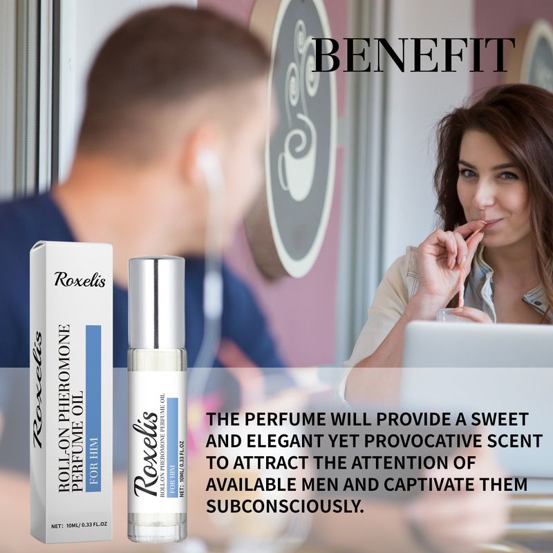 Pheromone essential oil perfume, natural and fresh dating atmosphere, niche perfume, light fragrance behind the wrist and ear, lasting fragrance_voghion.com