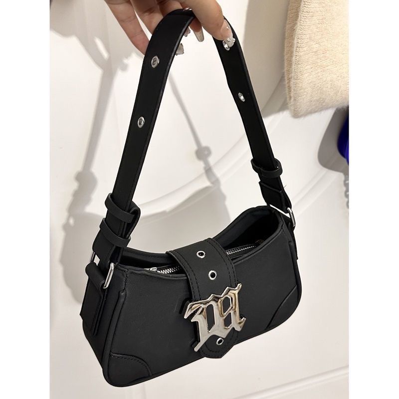 2024 New Medieval Underarm Bag Women's Autumn and Winter Trendy Retro Matte Handheld Stick Bag Versatile Instagram Crossbody Bag_voghion.com