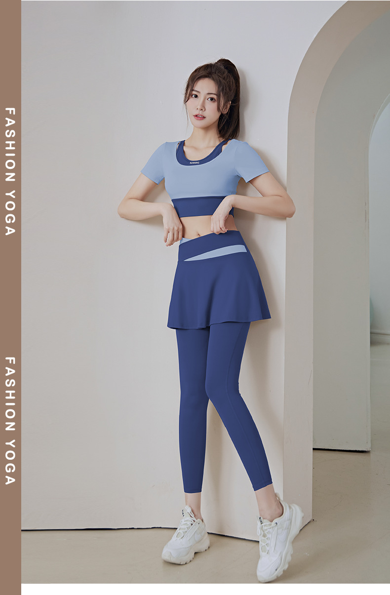 SUPERFLOWER – haut et pantalon taille haute 2 en 1, pantalon de course et soutien-gorge de sport avec coussinet de poitrine, ensemble pour Yoga, Jogging, Gym_voghion.com