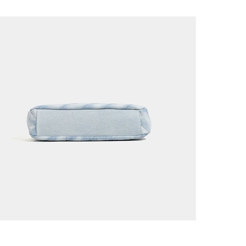 nuova borsa a tracolla in denim di grande capacità, casual da donna, per pendolari, alla moda, casual_voghion.com