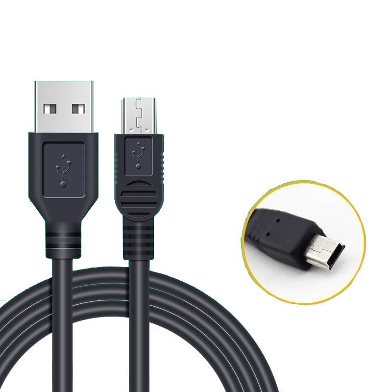 Unbeatable Quality 1 1.5 3 0.2 M Mini5p USB Data MP3 Old V3 Long Head T-Shaped Plug Charging Cable_voghion.com
