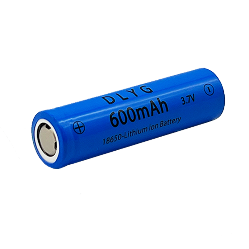 3.7V 18650 oplaadbare lithiumbatterij, originele zaklampbatterij, 600mAh, 100% gloednieuw_voghion.com