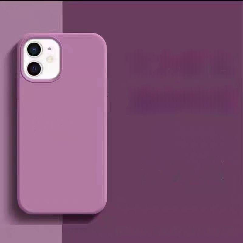 Liquid Silicone Case For IPhone 16/14/13 - Full Body Protective Cover With Soft Touch Finish, Slim Fit Shockproof Phone Case For IPhone_voghion.com