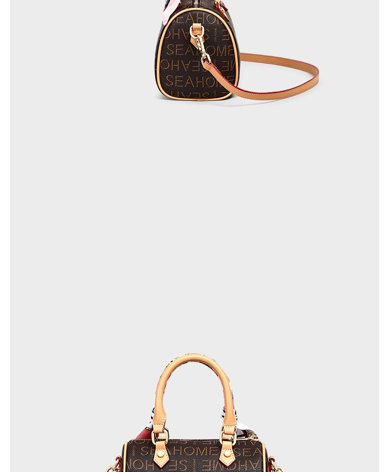 VINEY Women's Bags 2025 New Crossbody Women's Bags Boston High-end Hand-held Pillow Bags_voghion.com