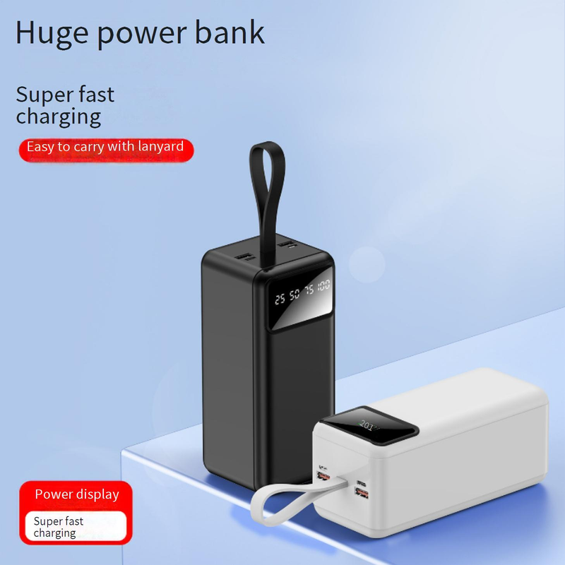 Shared Bank With Large Capacity, 50000 MAh Portable Outdoor Fast Charging Mobile Power_voghion.com