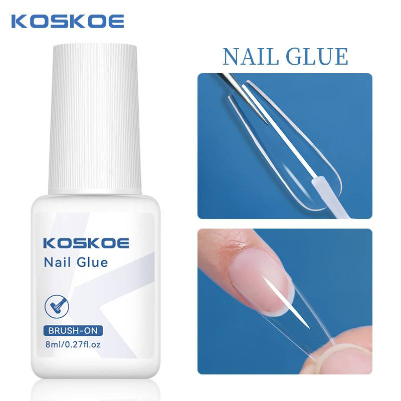 Colle à ongles, nouvelle colle à ongles pour photothérapie, base pour ongles, solide et durable, extension ferme sans abîmer les ongles, dédiée aux salons de manucure._voghion.com