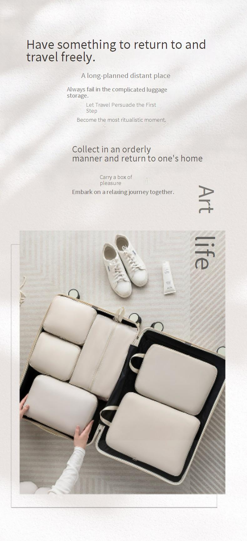 Ultimatives Reise-Organizer-Set – 10-teiliges Packsystem für Kleidung, Schuhe, Toilettenartikel und Elektronik (mehrere Fächer, wasserabweisend, faltbar)_voghion.com