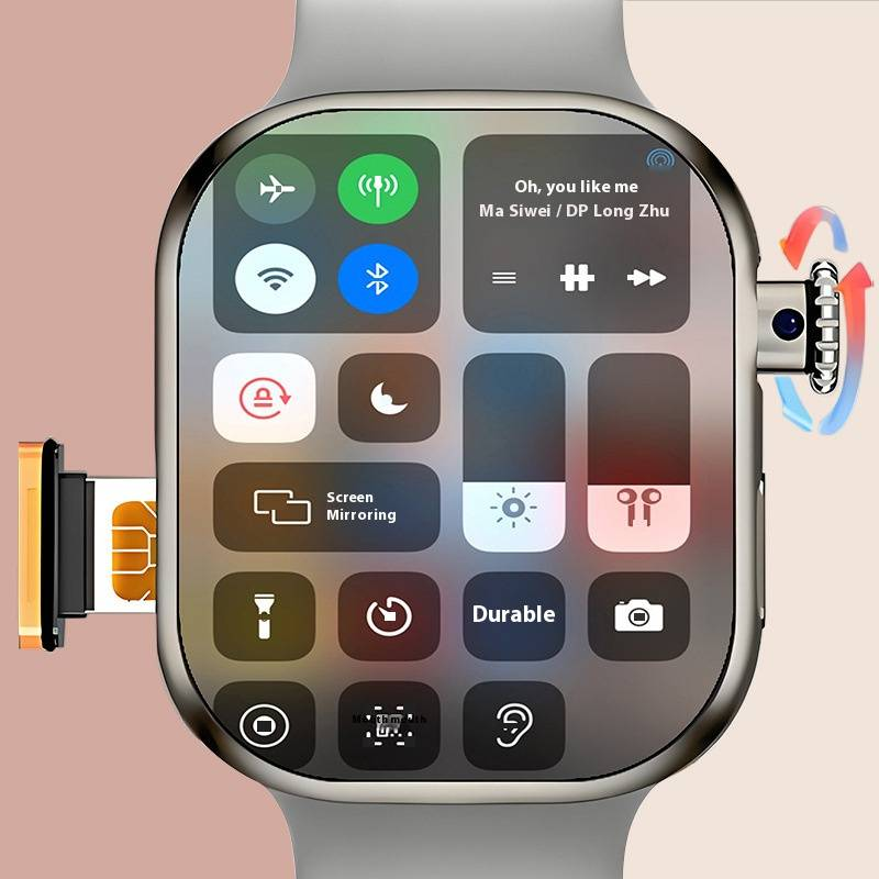 Kan Şekeri İzleme, Dinamik Ada, Çift Ödeme, Çoklu Dil Desteği, iOS ve Android ile Uyumlu S9 Ultra Akıllı Saat_voghion.com