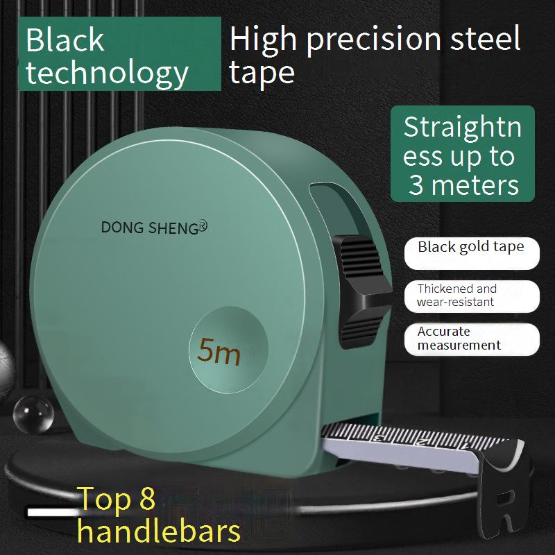 Professional Heavy-Duty Steel Tape Measure With Anti-Slip Grip, 3M & 5M Dual-Scale For Construction, DIY & Home Use_voghion.com