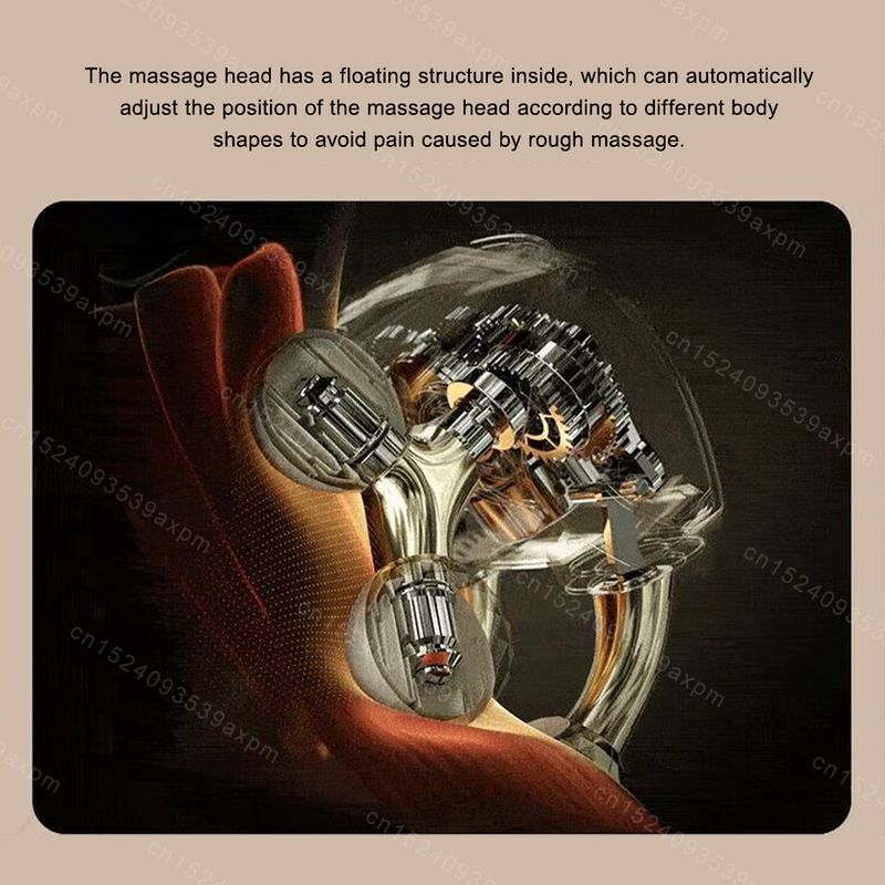 SKG Neck Shoulder Massager Instrument Infrared Heating Deep Tissue Shiatsu Electric Back Massagers Kneading Muscles_voghion.com