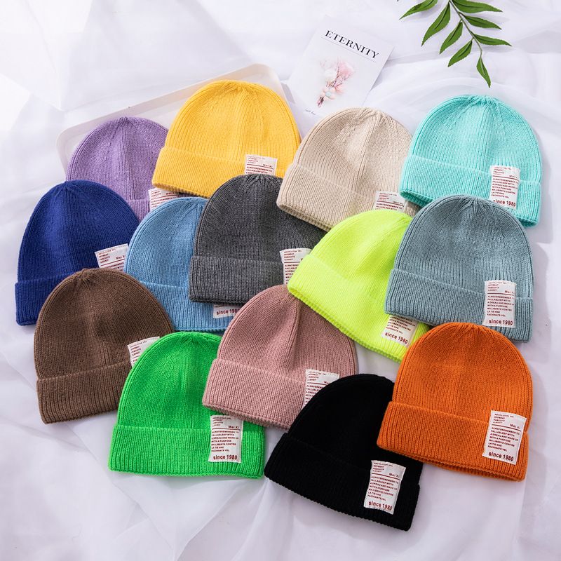 Sciarpa coreana invernale per bambini, lavorata a maglia in lana, cappello caldo per neonati, set da due pezzi per uomo e donna_voghion.com