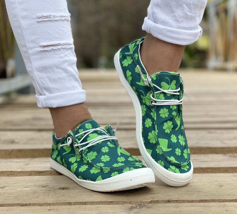 Stoffschuhe für Damen in großen Größen_voghion.com