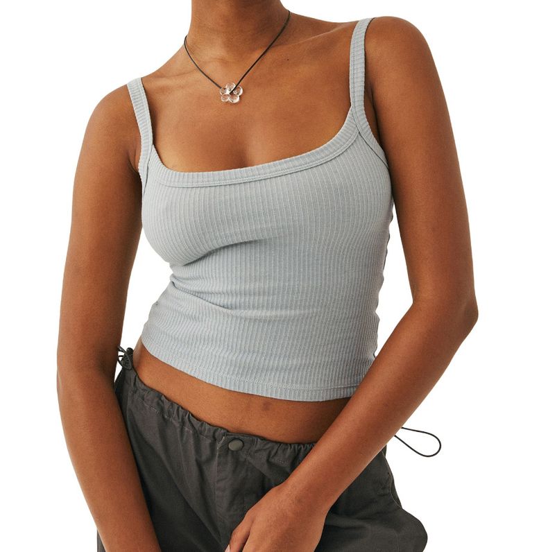Women's Clothing New Knitted Pure Desire Camisole Vest Inner Wear Slim Hot Girl Y2_voghion.com