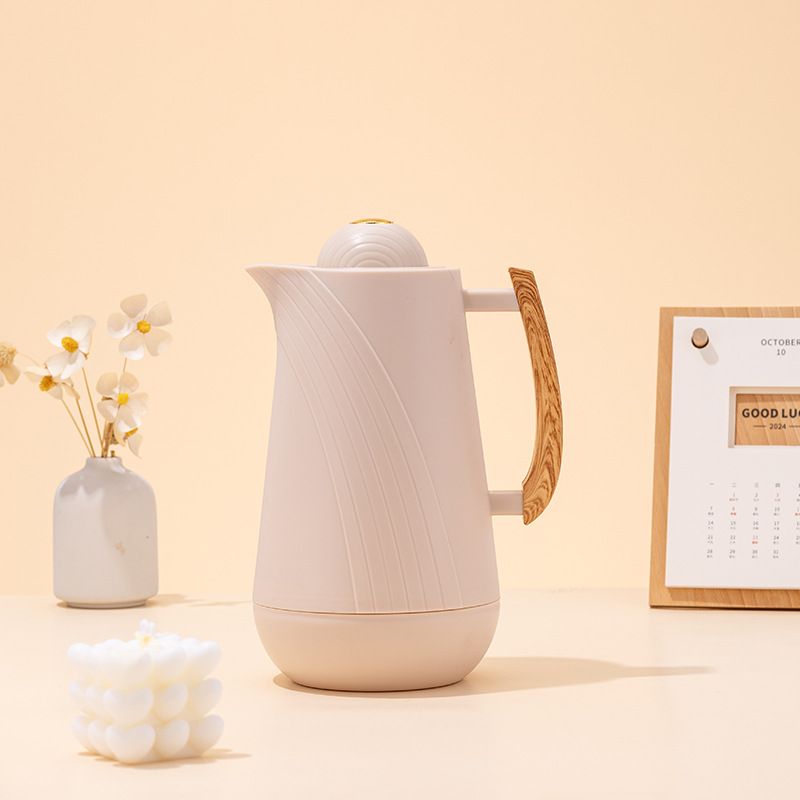 Oală de cafea Fierbător de uz casnic Fierbător curcubeu Sticlă termo de mare capacitate Oală termoizolatoare Fierbător de ceai nordic_voghion.com